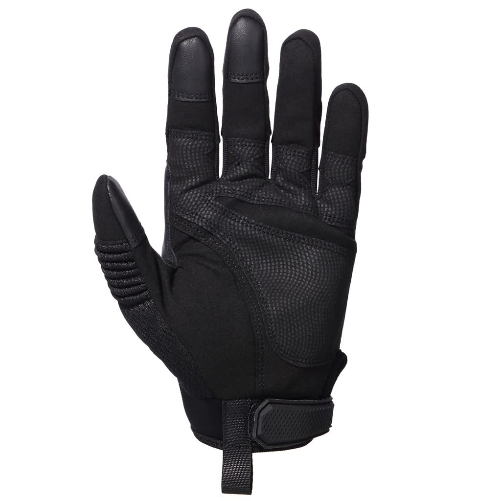 Entrenamiento al Aire Libre Deportes Escalada Tiro Caza Equitación Guantes de Dedo Completo (Color : Blue,White, Size : Medium)