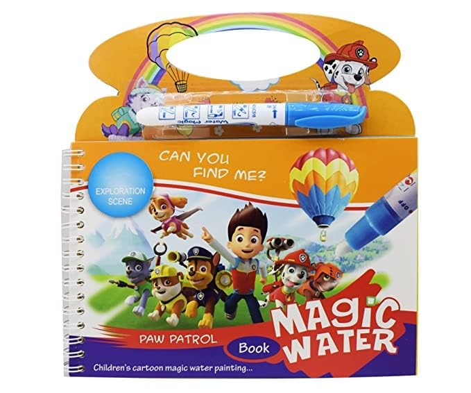 Reusable Magic Water Quick Dry Book Water Coloring Book Doodle with Magic Pen Painting Board for Children Education Drawing Pad (Random Color) (B0C2VZN1G9) Amazon Price History, Amazon Price Tracker