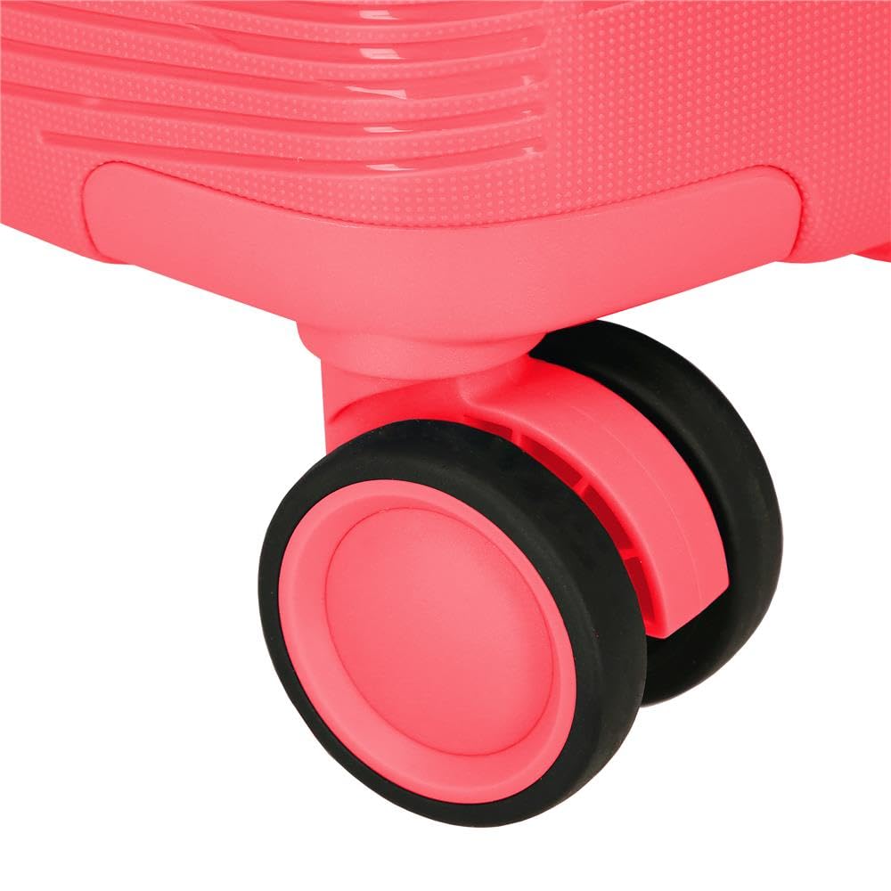 Roll Road Orbit, Maleta de Cabina, Equipaje, Interior con Dos Compartimentos, Fabricada en ABS Material Resistente y Ligero, 4 Ruedas giratoriasCierre de combinación Lateral, De Joumma Bags