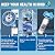 Crudetea Level 6 RO Reverse Osmosis Filtration System—Under-Sink Water Purifier + 6 Filter Cartridges (Includes Faucet and Storage Tank), Featuring pH Adjustment and Mineral Replenishment, 100 GDP