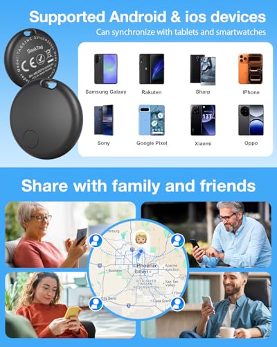 Image of GPS Tracker for Vehicles,2 Year Battery Life,GPS Tracker,2pcs Hidden Magnetic case,Trackers for Tracking Vehicle,2pcs GPS Tracker,Ultra-Slim,No Monthly Fee for Android and iPhone