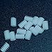 BELTXTROPHE 10pcs 0.3 Module Plastic Mini Worm Gear 0.65mm Inner Hole 0.3M 3.5x5mm Worm Gear 0.7mm Tight Fit Shaft DIY Toy Worm Rod Industry