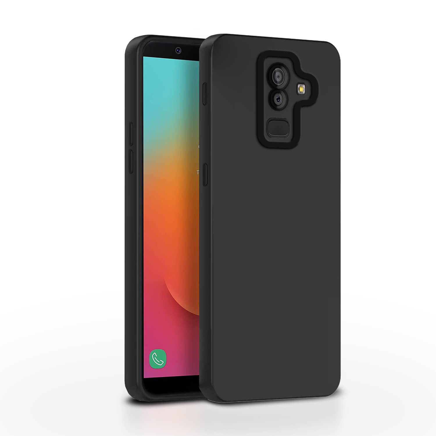 Pikkme Samsung Galaxy J8 Back Cover Soft Matte Liquid Silicone TPU | Camera Protection | Shockproof Slim Back Case for Samsung Galaxy J8 (Black) (B0BMWZ9ZNR) Amazon Price History, Amazon Price Tracker