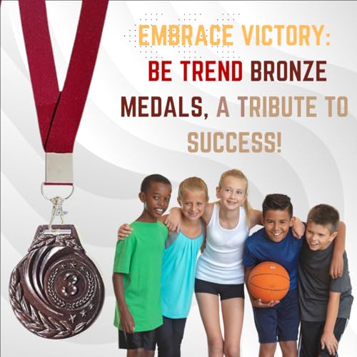Image of Metal Kids Medals with Ribbon Gold Silver and Bronze Color For1st 2nd and 3rd Prizes for Sports, Competitions, Party (Pack of 1 Set)