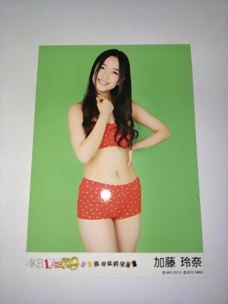 加藤玲奈 直筆サイン入り 生チェキ、写真 抽プレ 当選通知書付 AKB48