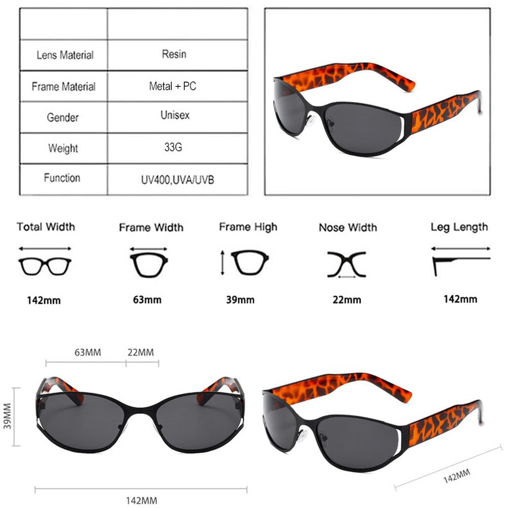 Retro owalne okulary przeciwsłoneczne damskie modne gradientowe odcienie UV400 męskie żółte okulary przeciwsłoneczne