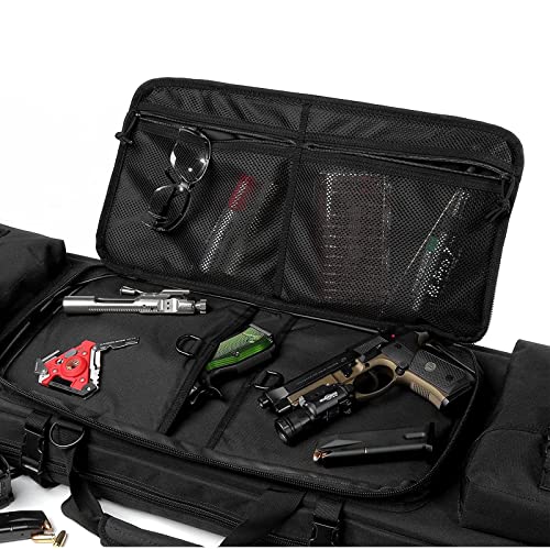 Sac étanche pour armes à feu avec double compartiment de rangement