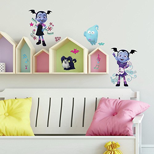 RoomMates RMK3762SCS Disney Vampirina Peel and Stick Wall Decals,Multicolor, 15 Count (Pack of 7179)