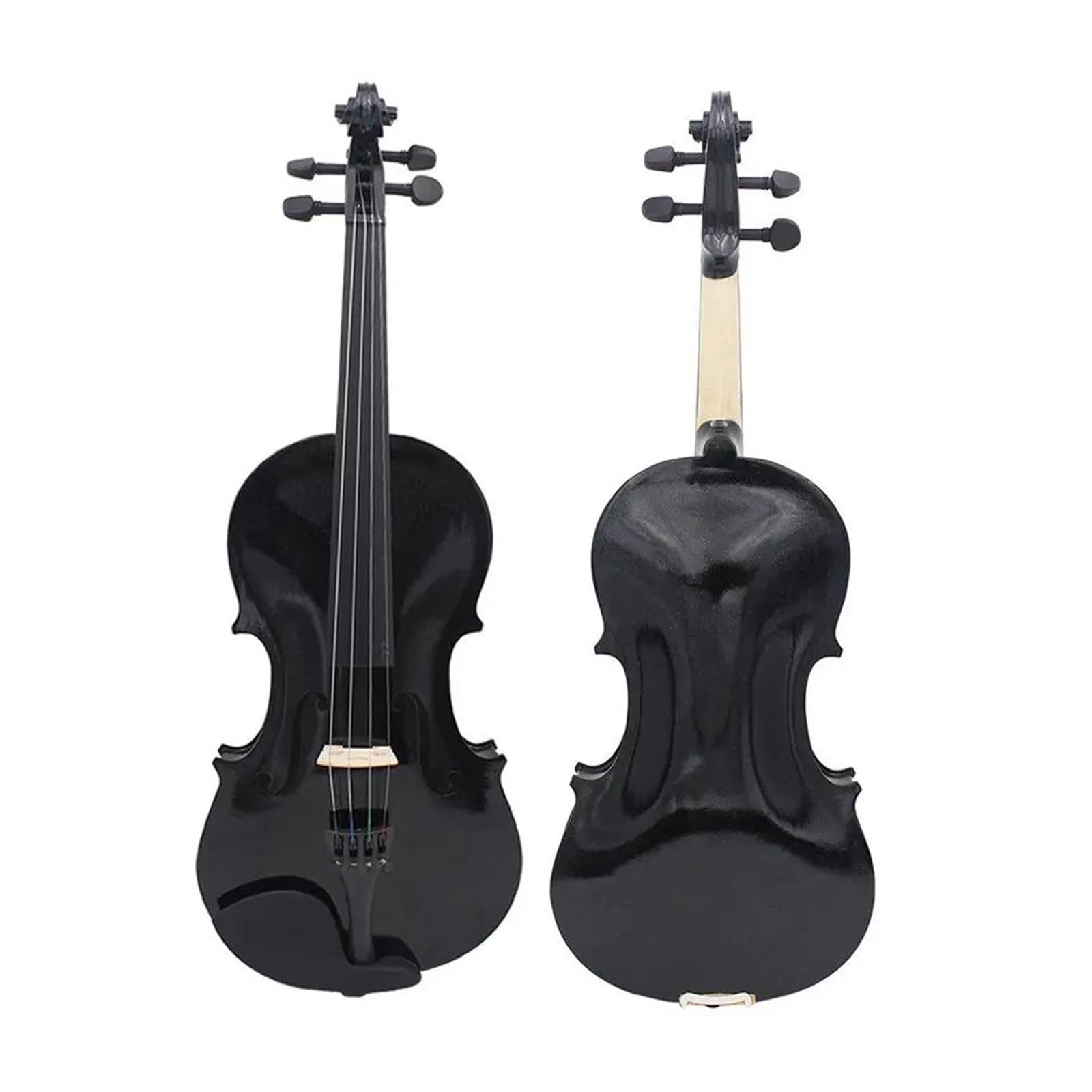 4/4 Violino Acustico In Legno Massello Violino Pannello In Tiglio Violino Con Custodia Arco Principiante Violino Strumento Musicale Regalo