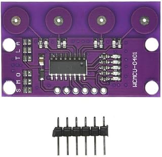 1pcs MCU-0401 4-bit Button Capacitive Touch Proximity Sensor Module for Sensor Board with Self-Locking Function