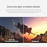 SAMSUNG 32-Inch Odyssey G50D Series QHD Fast IPS G-Sync Compatible Gaming Monitor, 1ms, VESA DisplayHDR 400, 180Hz, AMD FreeSync, Adjustable Stand, Eye Saver Mode, LS32DG502ENXZA, 2024 - Image 5