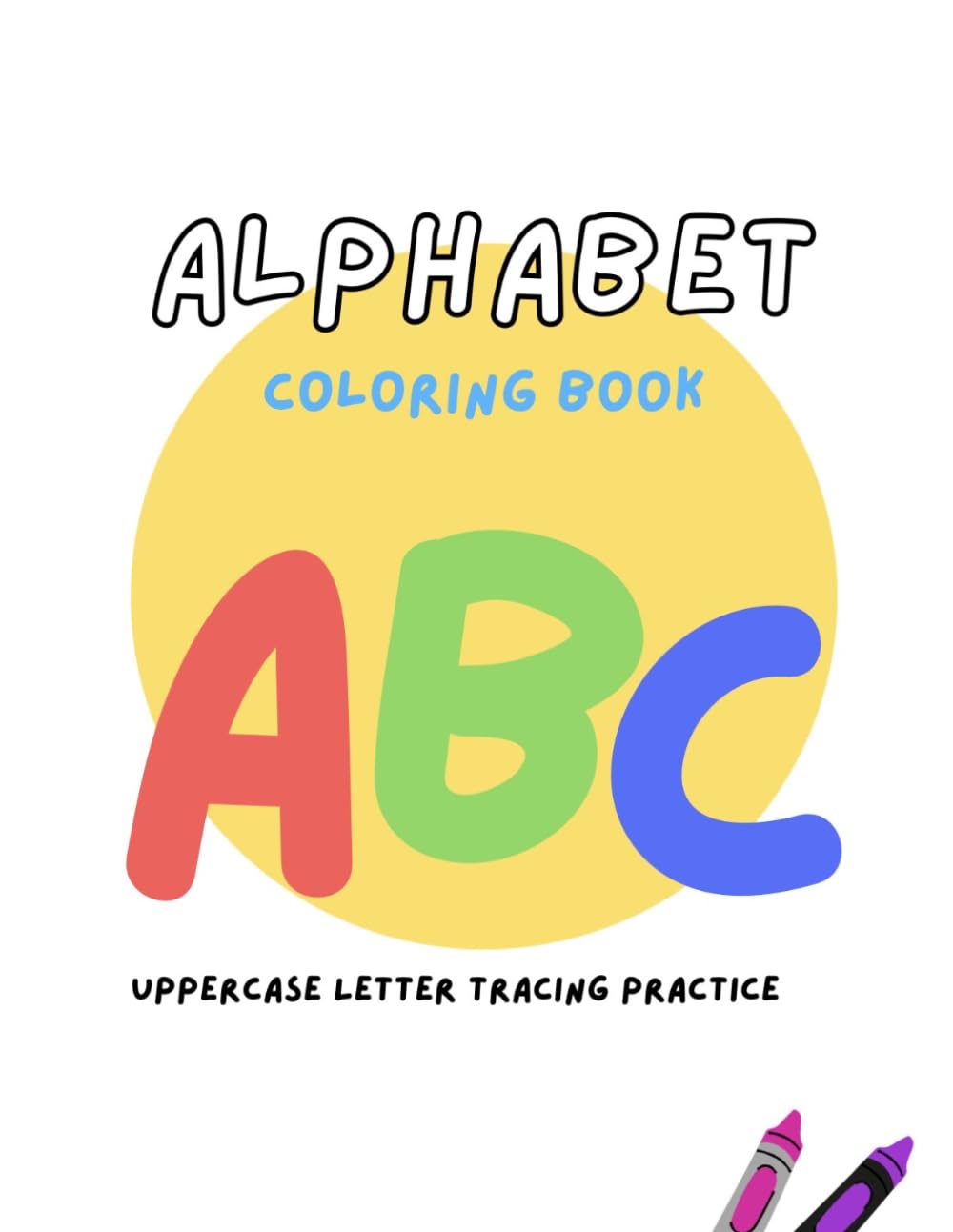 Alphabet coloring: Uppercase Alphabet Tracing Practice