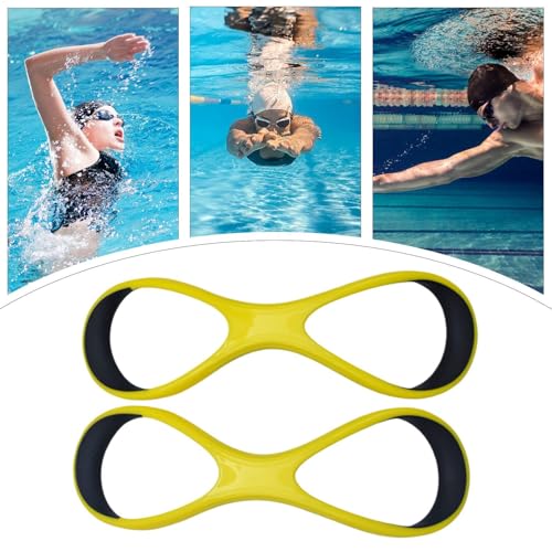 Aletas de natación y corrector de codo en 8 para estilo de espalda 5