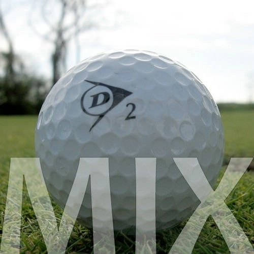 100 Dunlop Mix LAKEBALLS/GOLFBÄLLE - QUALITÄT AAA/AA