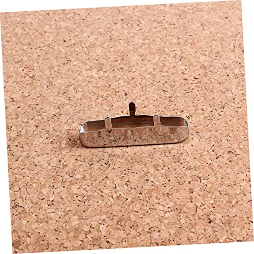 Milisten 2Pcs Pickup Cover Electric Guitar Accessories Guitar Neck Pickup Cover Humbucker Pickup Covers Acoustic Guitar Pickup Covers Hollow Pickup Cover Guitar Parts Humbucker Cover Metal #TOP1