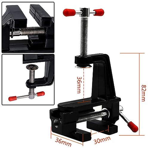 Gasea Universal Mini Table Vise Small Clamp 360° Mini Drill Press Vice with Suction Cup Table Bench Vice Tool for Walnut Jewelry Watch 3 Gasea Universal Mini Table Vise Small Clamp 360° Mini Drill Press Vice with Suction Cup Table Bench Vice Tool for Walnut Jewelry Watch - Image 3