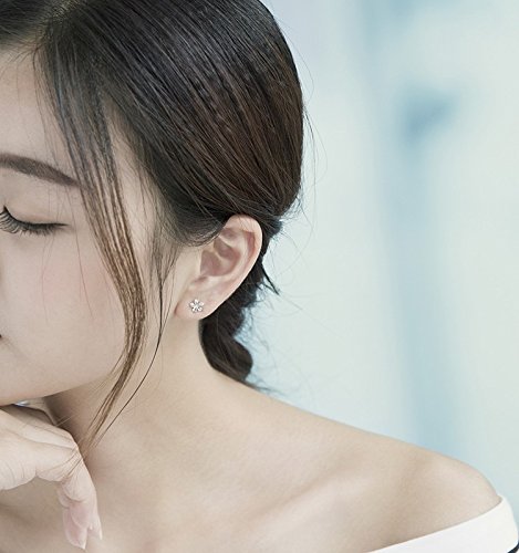 Luckyfree Orecchio orecchio viti viti ossee 925