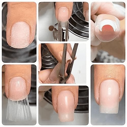 Kit Unhas De Gel Acrigel Alongamento Facil Cabine Completo