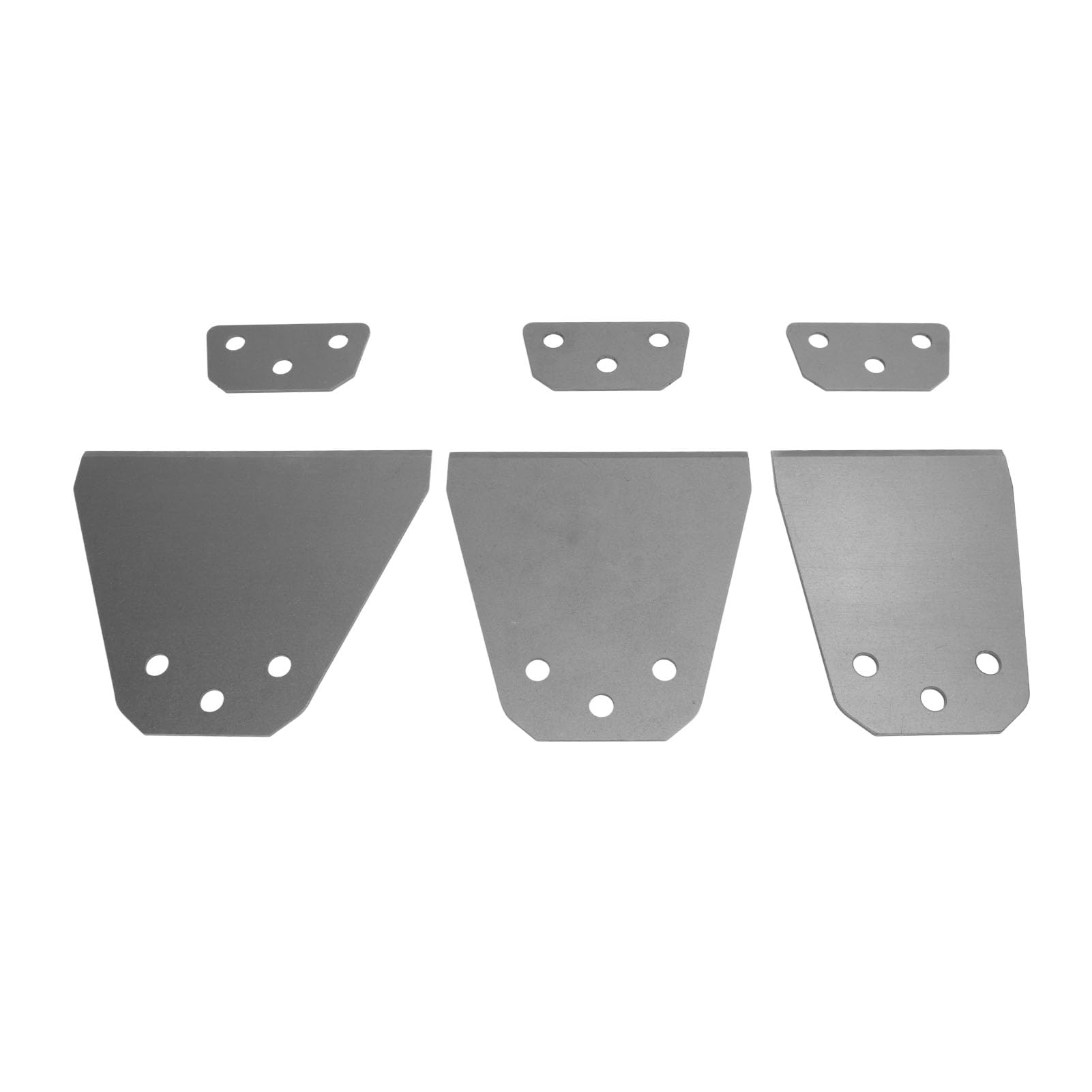 YWBL-WH Rascador de Piso, Juego de Raspador de Martillo Rotativo de Acero con Resorte, 3 Cuchillas de 4 Pulgadas, 5 Pulgadas y 6 con Juntas, para Eliminación de Adhesivo de Lechada de Azulejos y