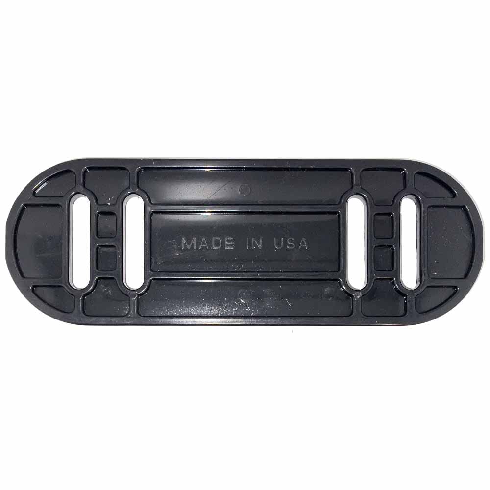 Parts 4 Outdoor Deluxe Snow Blower Slide Shoes - 2-Pack Poly Skid Shoes With Hardware Kit For 2-Stage Snow Blowers