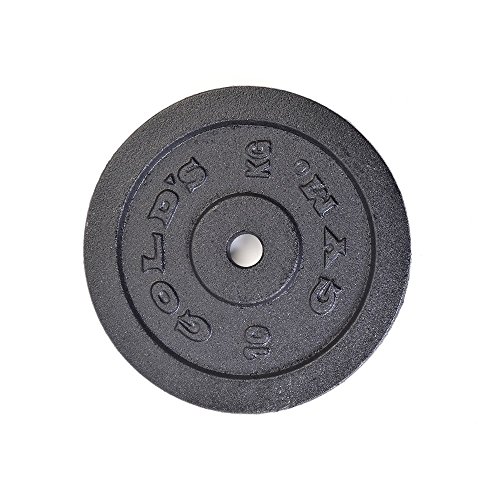 Gold's Gym Cast Iron Weight Plate - Black, 10 Kg
