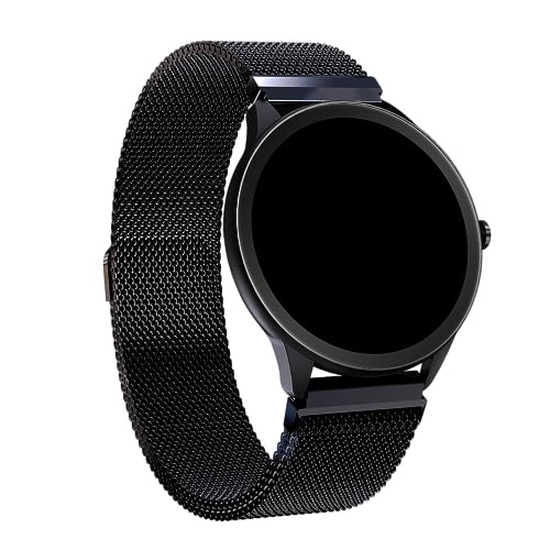 Foxin 22 mm Universal Soft Silicone Smartwatch Quick Release Watch Strap with Hook and Loop Fastener Closure | Multicolor | Compatible For all leading 22mm smartwatch brands