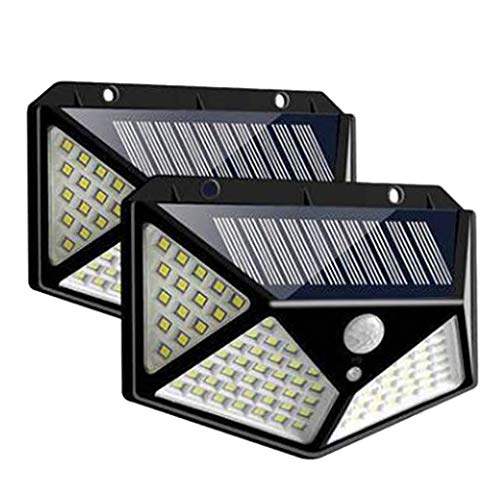 Serenable IP65 Impermeável Ao Ar Livre Luz Solar Segurança Quintal - 2pcs