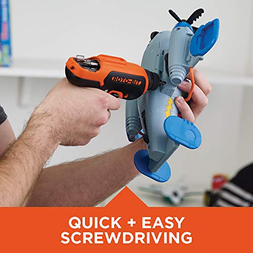BLACK+DECKER 4V MAX Cordless Screwdriver with Bit Storage (BDCS50C)