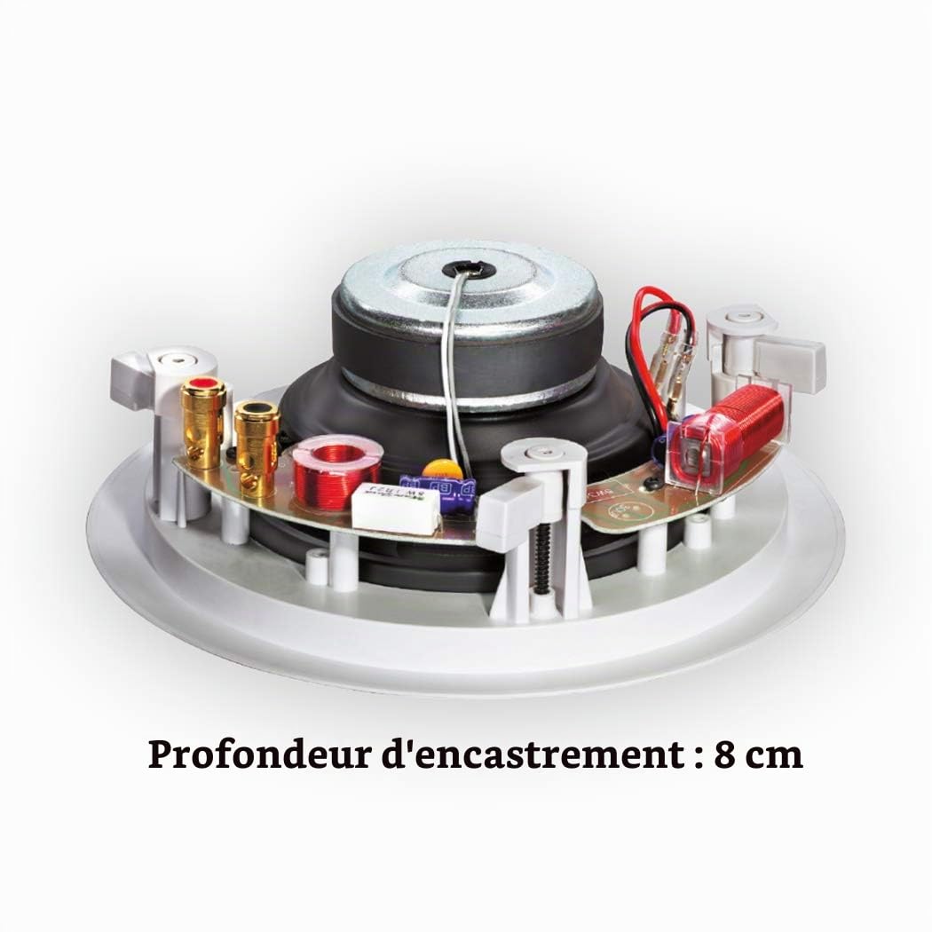 Magnat Interior IC 62 Enceinte encastrable 11.1 140 W - Blanc
