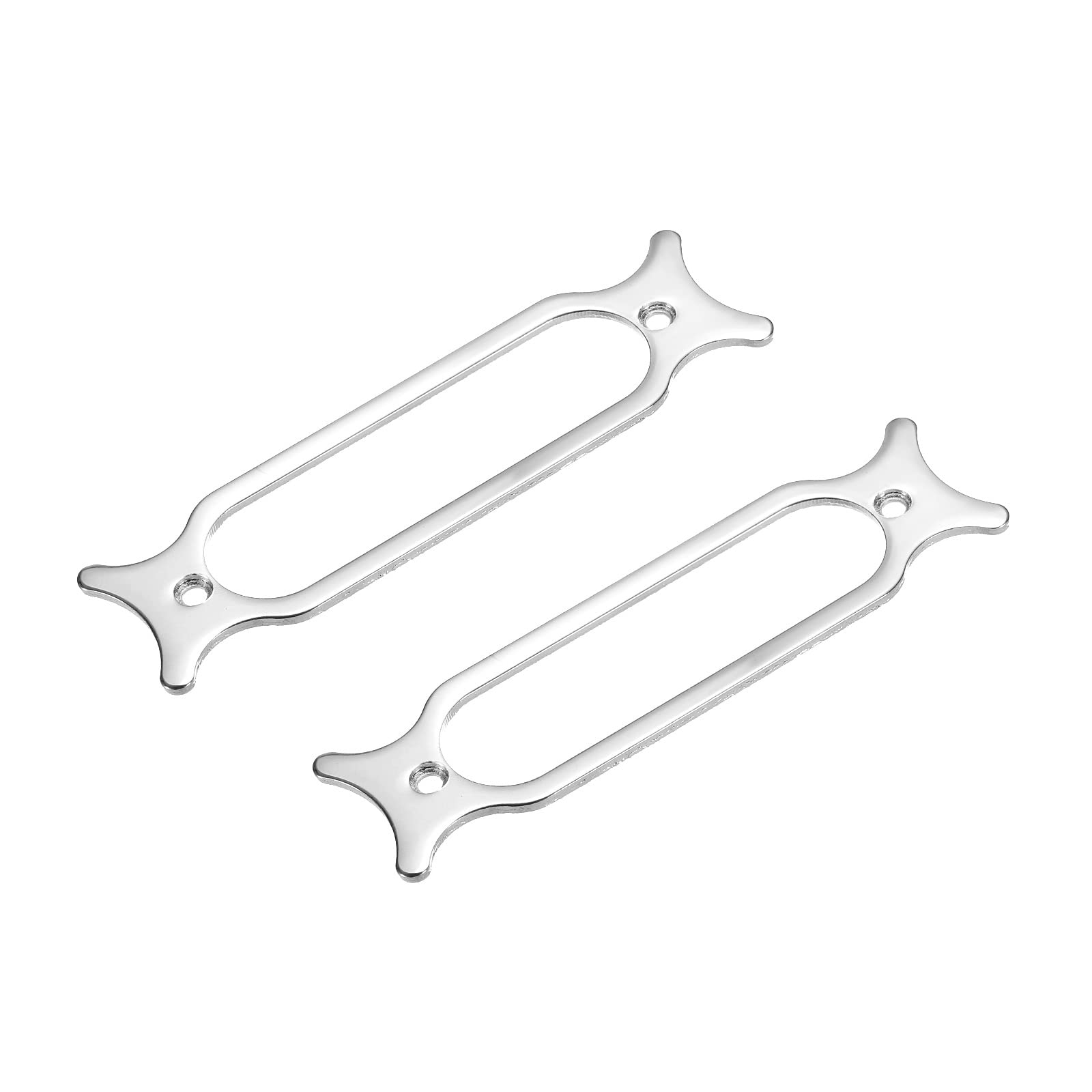 PATIKIL Pickup Assembly Single Coil Pickup for Electric Guitar 100 x 26 x 2 mm Silver Pack of 2