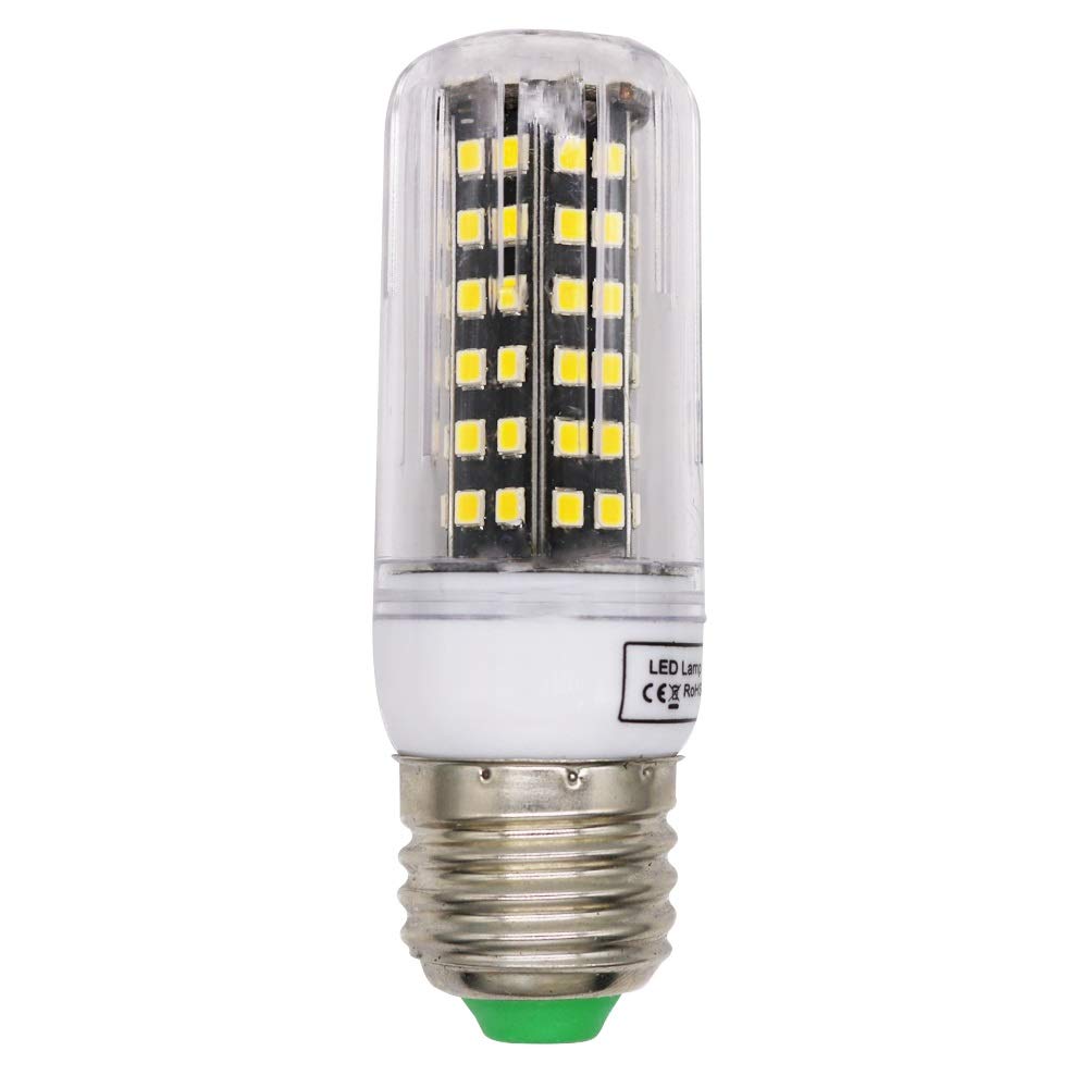 RZL - Lampadine a LED, E27, 7 W, a forma di bombola, E27, 84 LED, 2835, per illuminazione interna, 10 pezzi, Warm White, E27, 7.0W