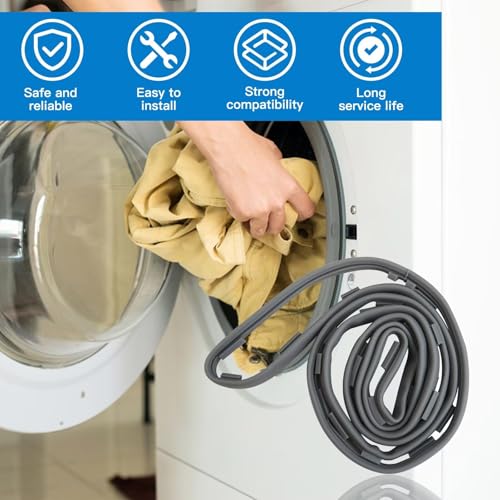 Joint de porte sèche-linge DC62-00344A compatible Samsung DVE45T3200W - 7