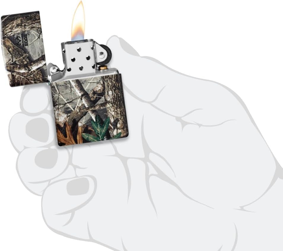Zippo Encendedor personalizado con grabado Camuflaje Realtree miniatura 7