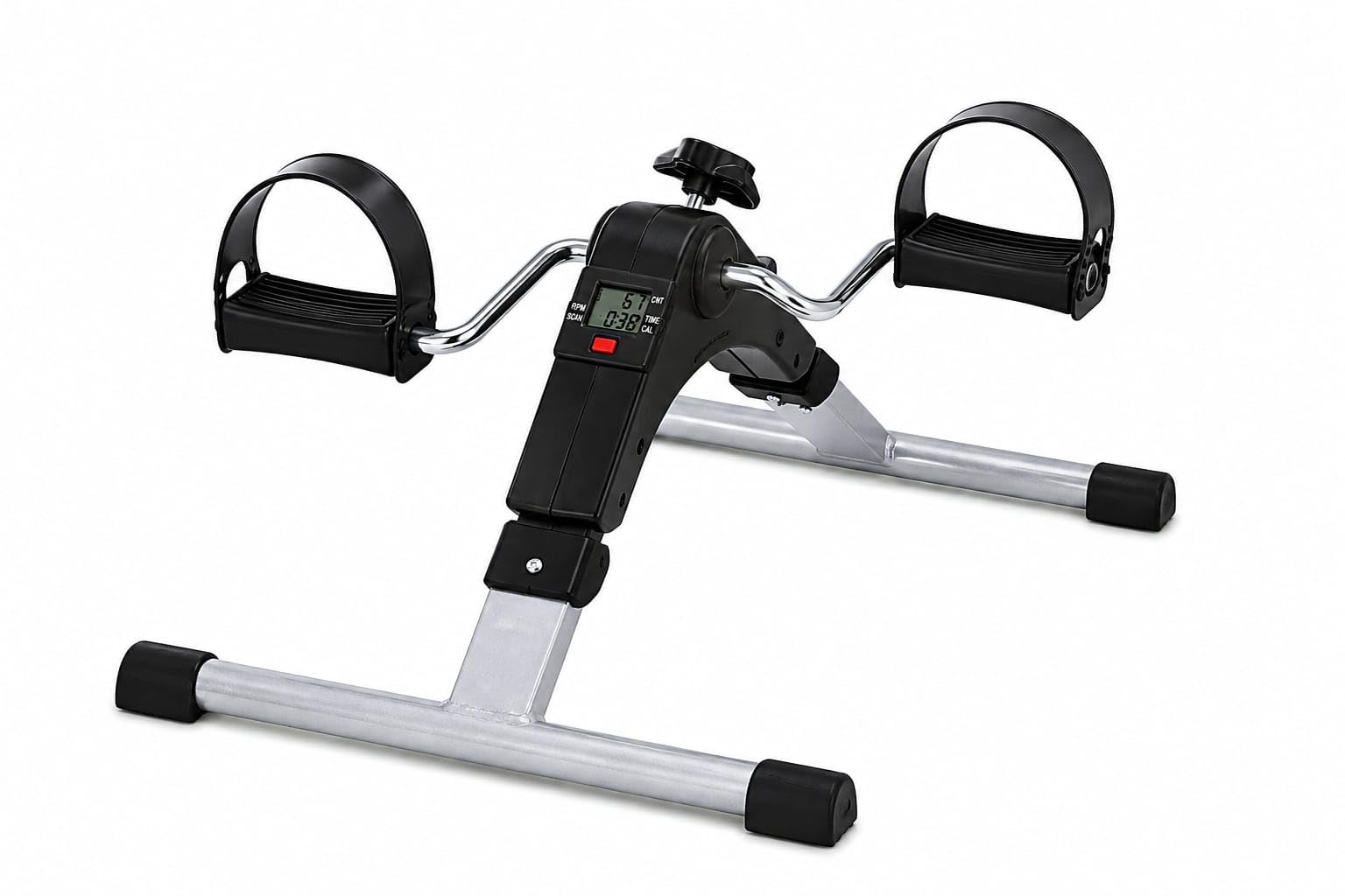 Mini Exercise Bike Pedal Exerciser with LCD Display, Adjustable Resistance, Portable Under Desk Arm & Leg Workout Cycle for Home, Office & Rehabilitation Fitness-image-35