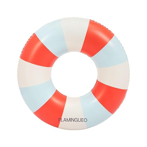 Flamingueo Flotador - Hinchable para Niños - para Playa y Piscina - Forma Donut - PVC Resistente