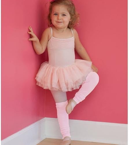 Miniatura 4 de Huggalugs Girls Blossom Pink calentadores de pierna