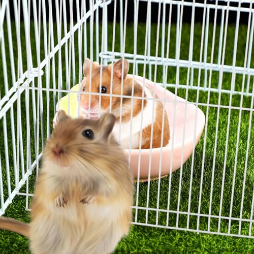 Angoily 2St Käfigteiler für Hamster Hasenzubehör Kaninchenzaun maschendrahtzaun Hamsterkäfig Drahtbrett Käfig-Trenngitter Kleine Tiere Isolationsplatine Kaninchenhaus Hühnerdraht Baby Weiß