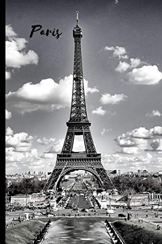 Paris Notebook: 6x9" Blank Lined Journal