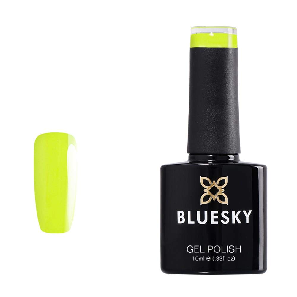 Bluesky Gel Nail Polish, Primrose Yellow 80566, Light, Primrose,Yellow Long Lasting, Chip Resistant, 10 ml (Requires Drying Under UV LED Lamp) — view 92