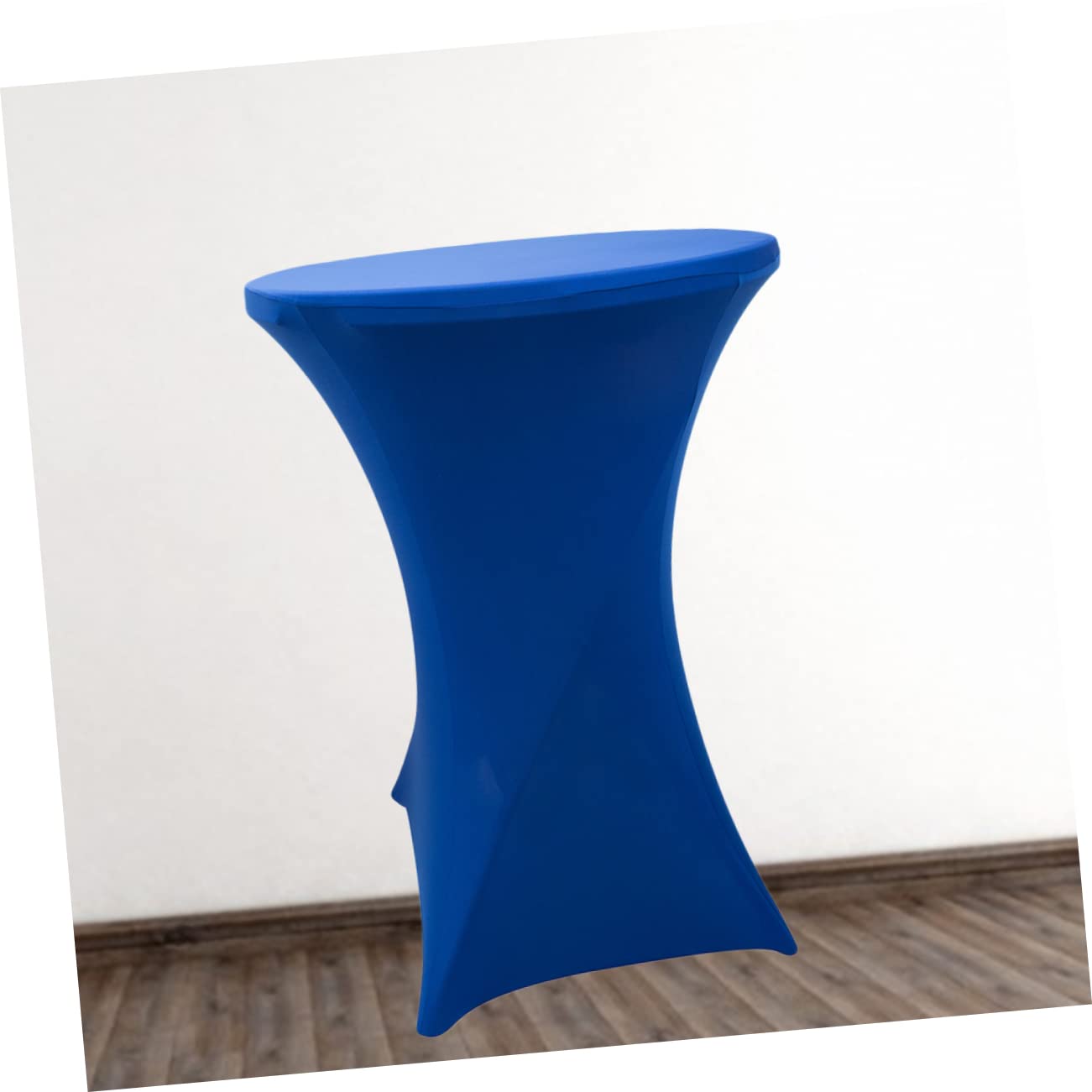 MAGICLULU Tovaglia Elastica Rotonda 80x110 Cm in Poliestere Spandex Blu