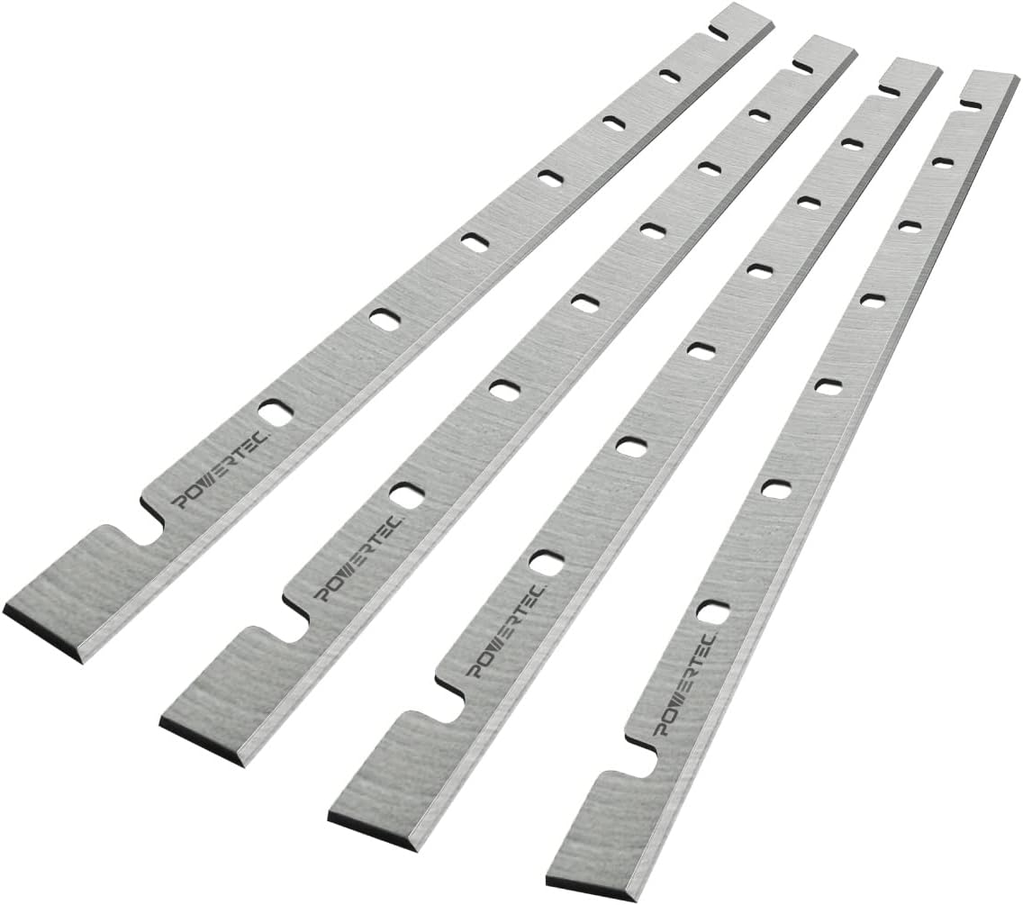 POWERTEC 12809DD 121/2" HSS Planer Blades Replacement for DeWalt