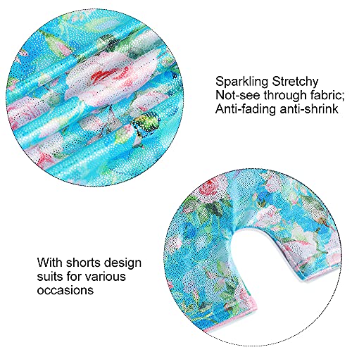 Kidsparadisy Gymnastics Leotards For Toddler Girls Unitards 5T Biketard For Girls 6T (Flower B, 5-6 Years) #TOP4