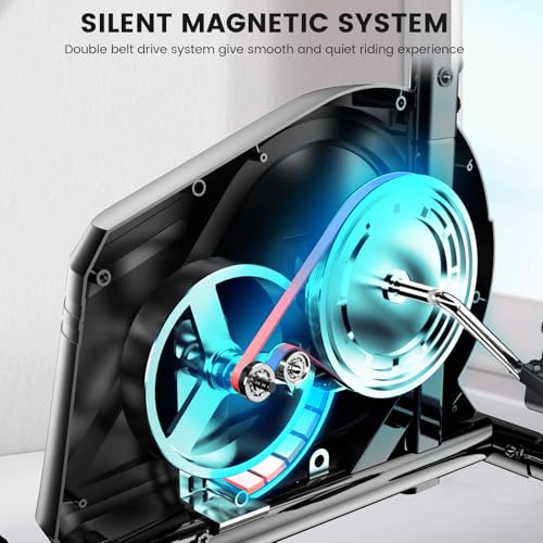 Recumbent Bike with High Back Support