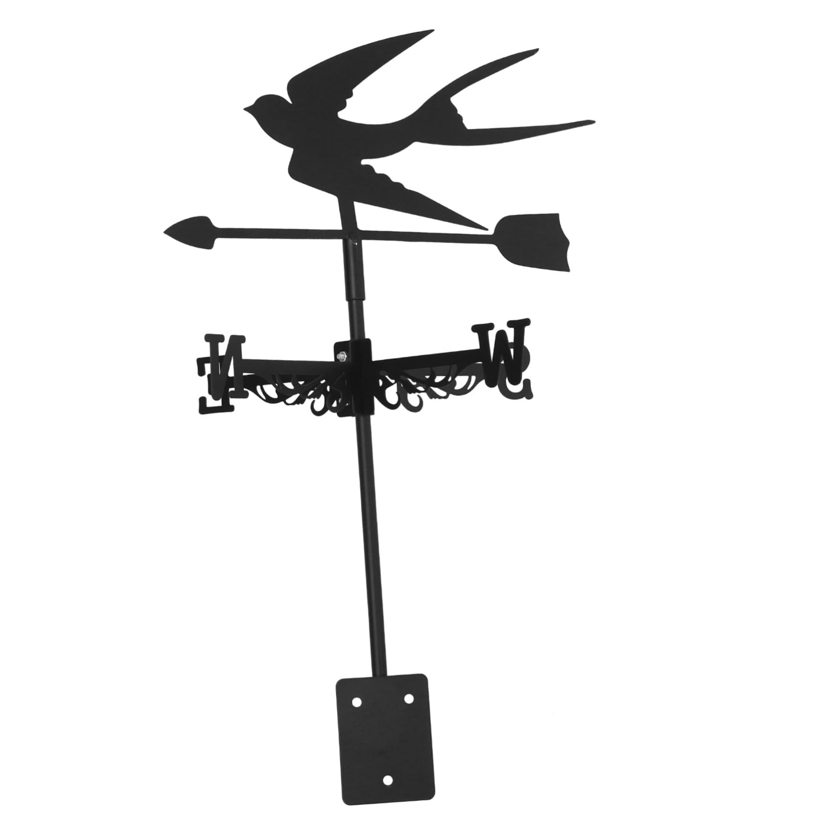 Girouette en forme d'hirondelle, décoration extérieure résistante pour cour et jardin