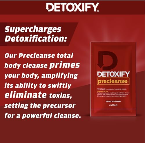 Detoxify 181050 Pre Cleanse One Day Detox Capsules With Milk Thistle And Dandelion - Total Body Cleanse thumb #2