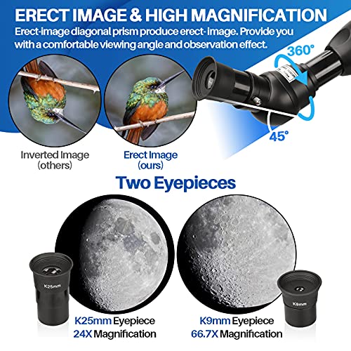 Telescopio per bambini, adulti principianti