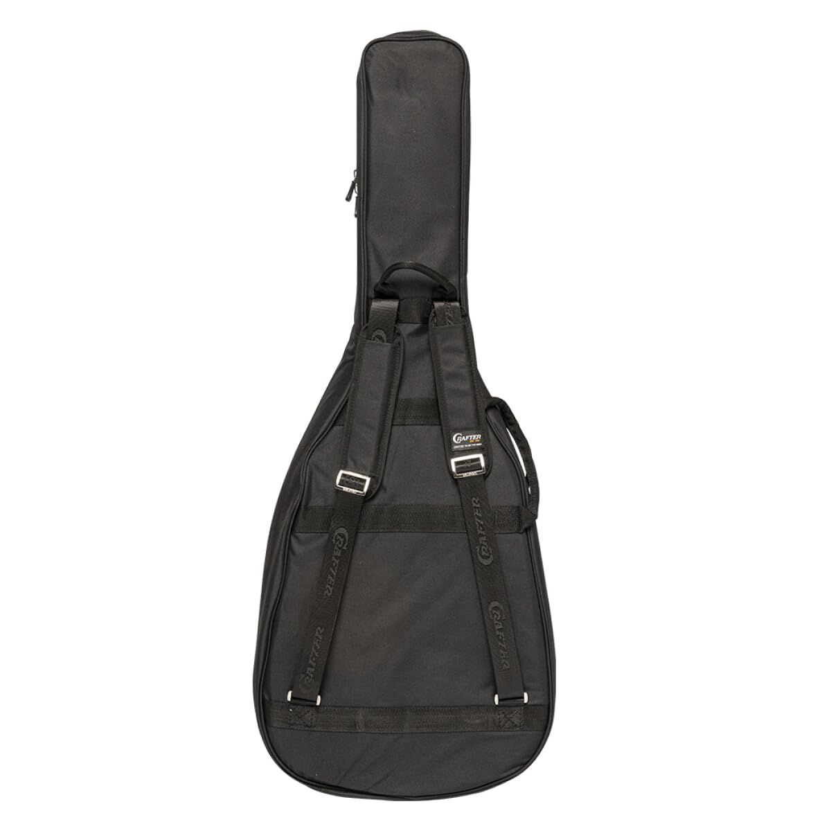 Gitarrentasche DXB-DG – gepolstertes Gigbag für Westerngitarre & Konzertgitarre – wasserabweisend, robust & leicht – mit Rucksackgurten, Zubehörfach & Tragegriff – ideal für Transport & Schutz