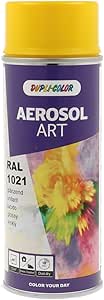 Dupli-Color Aerosol Art RAL 1021 722493 Rapeseed Yellow Glossy 400 ml