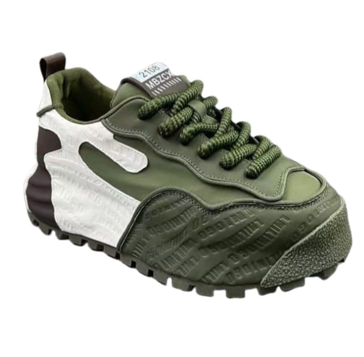 Men’s Lightweight Breathable Running Shoes – Durable PU Upper & PVC Sole Low-Top Sneakers | Comfortable Lace-Up Design for Outdoor Sports & Casual Wear