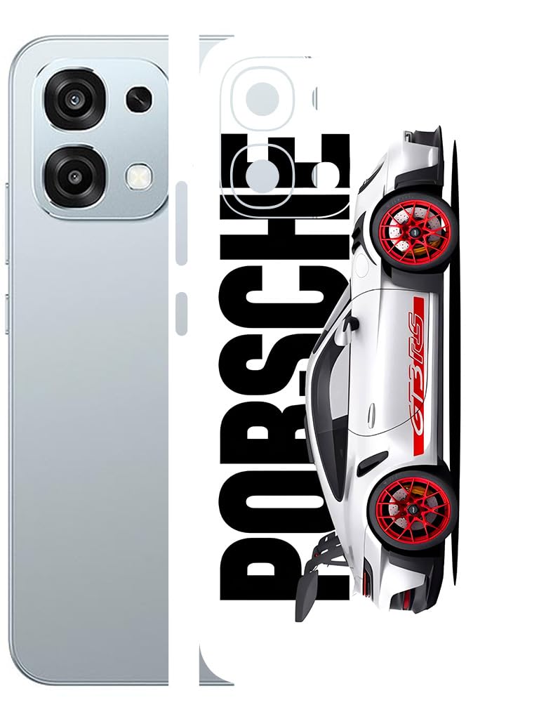 atodds full body skin wrap compatible with oppo f31 - porch-white | premium back screen guard protector, precision-cut skin sticker with scratchproof matte finish, peels off with zero residue